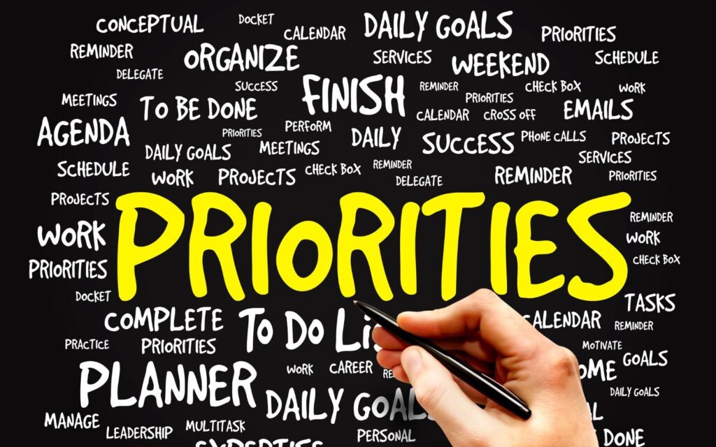 Regularly Evaluate And Adjust Priorities