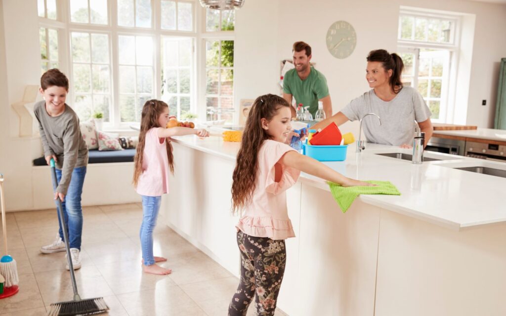 Delegate Household Chores to Free Up Time