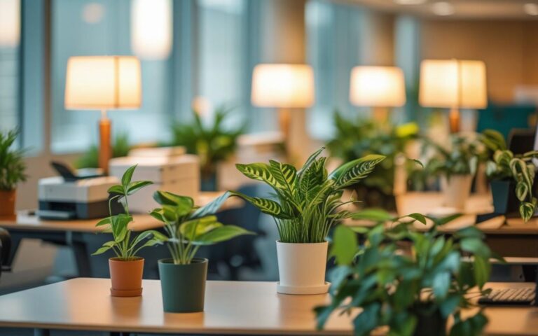 Benefits of Air-Purifying Plants in Offices