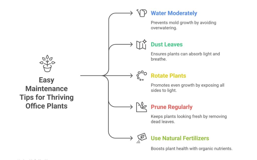 Easy Maintenance Tips for Thriving Office Plants