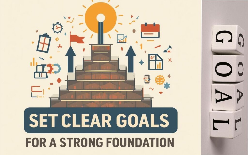 Set Clear Goals For A Strong Foundation