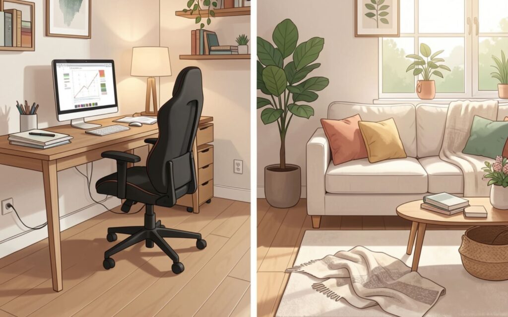 Create Physical Boundaries Between Work And Personal Life