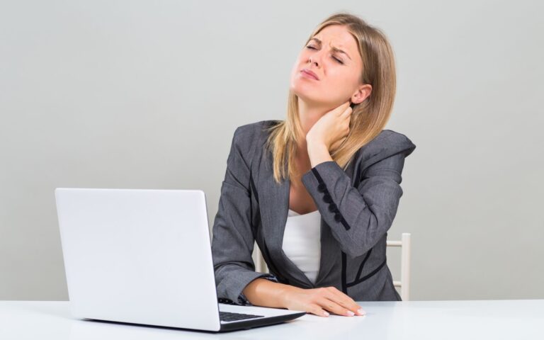 Tech Neck At Work